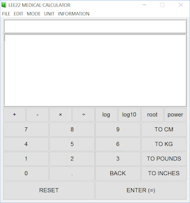 Medical Calculator: new design